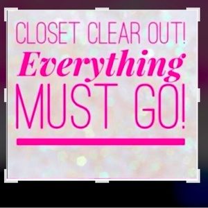 Closet clean out!!